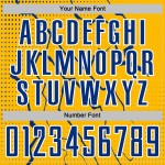 Jersey Lightning Royal-White Uniform Custom Sublimation Soccer Sports Gold