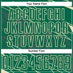 Kelly Soccer Jersey Lines Cream Custom Green Uniform Sports Sublimation