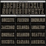 Sublimation Custom Geometric Black Soccer Jersey Shape Sports Uniform Cream